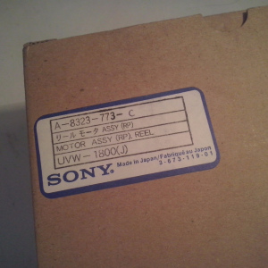 Motor de reel part number A8323773C